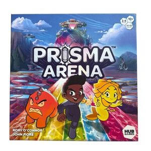 Hub Games Prisma Arena Board Game Tactical Combat Flawed